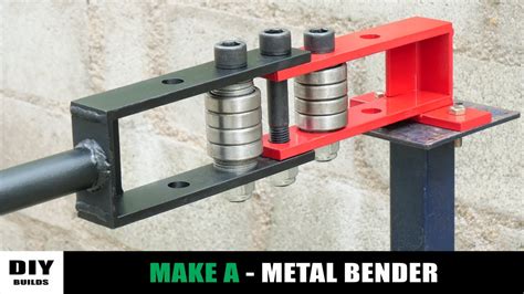 homemade sheet metal bending machine|make your own metal bender.